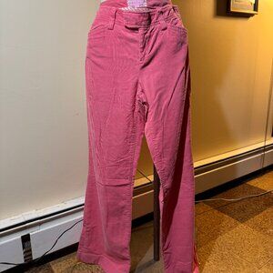 Lilly Pulitzer | Hot Pink Corduroy Pants Boot Cut